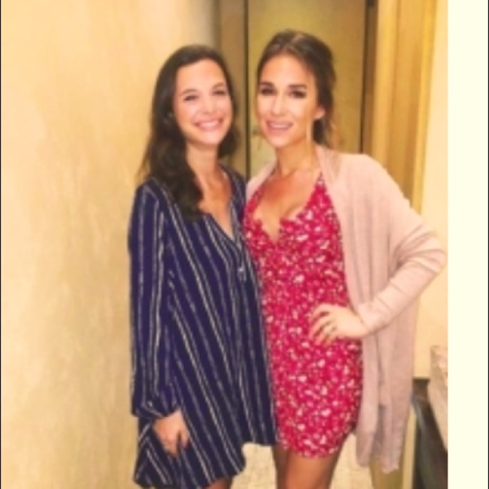 RED FLORAL DRESS